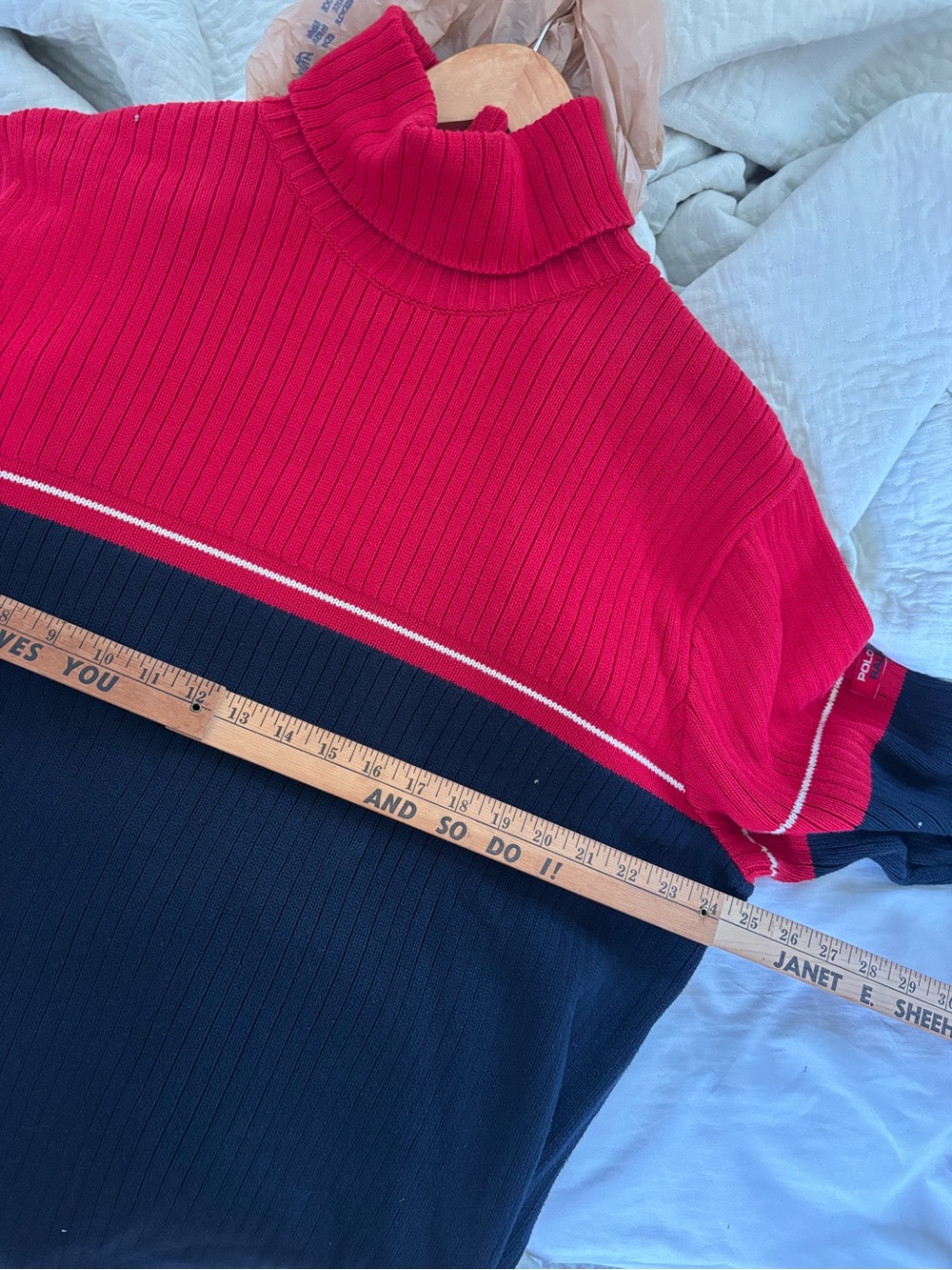 Ralph Lauren Polo Jeans Co. y2k 90s vintage knit Sweater - Picture 7 of 8